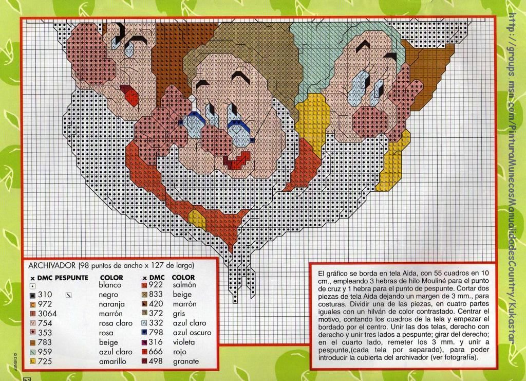 Schema punto croce Nanerottoli 1