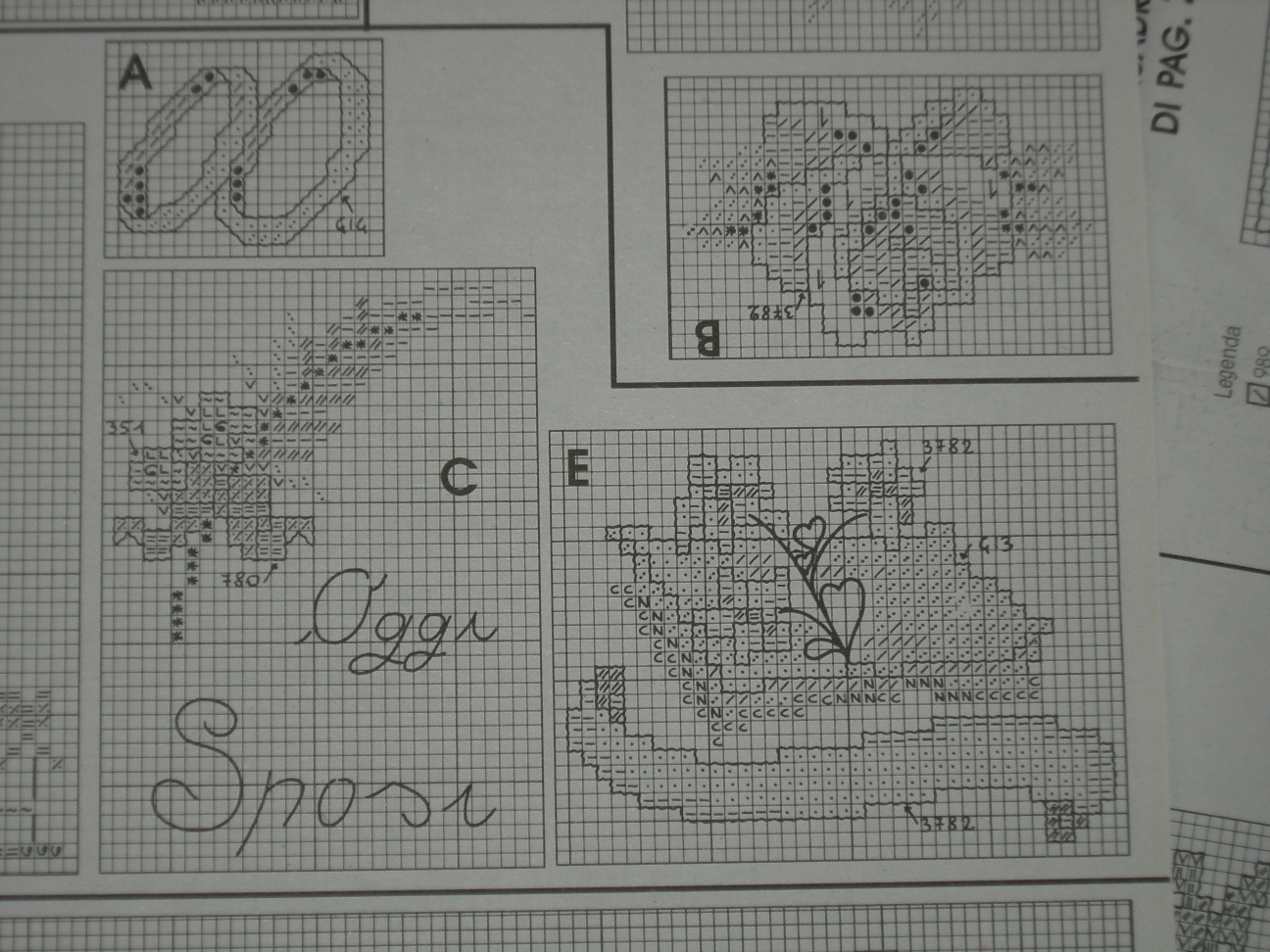 Schema Punto Croce Matrimonio 39