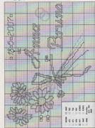 Schema punto croce Matrimonio 80