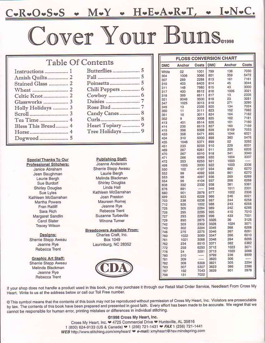 Schema punto croce Angoli 22