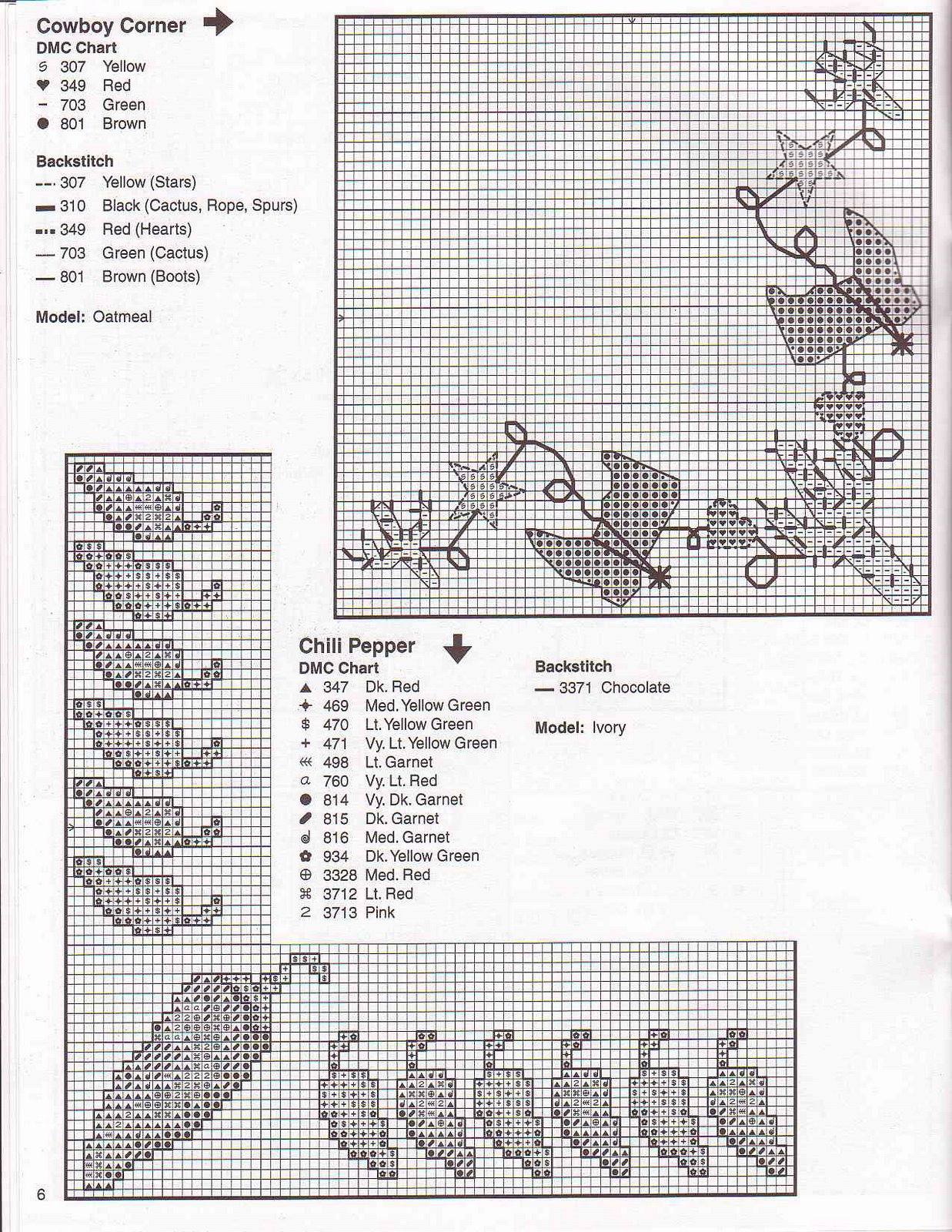 Schema punto croce Angoli 27