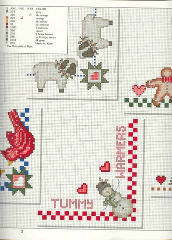 Schema punto croce Angoli 36