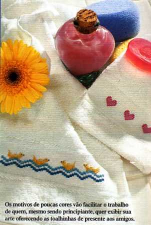 Schema punto croce Asciugamani 21