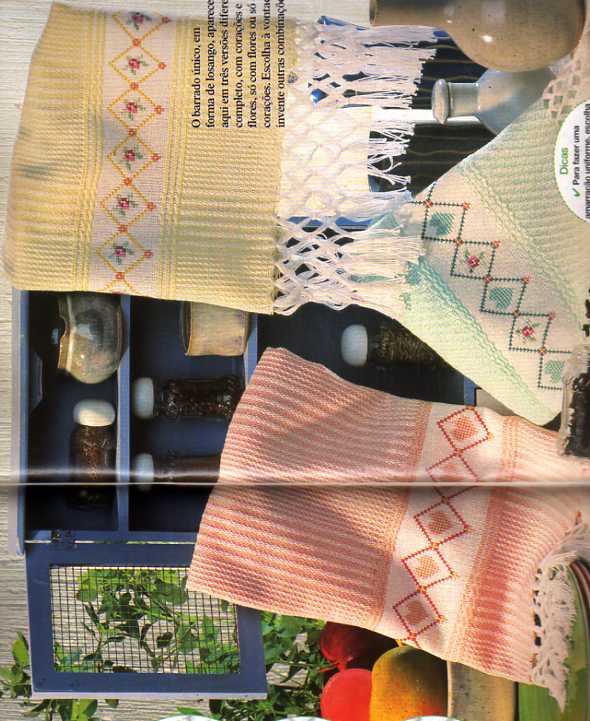 Schema punto croce Asciugamani 23