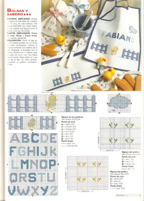 Schema punto croce Bavagli