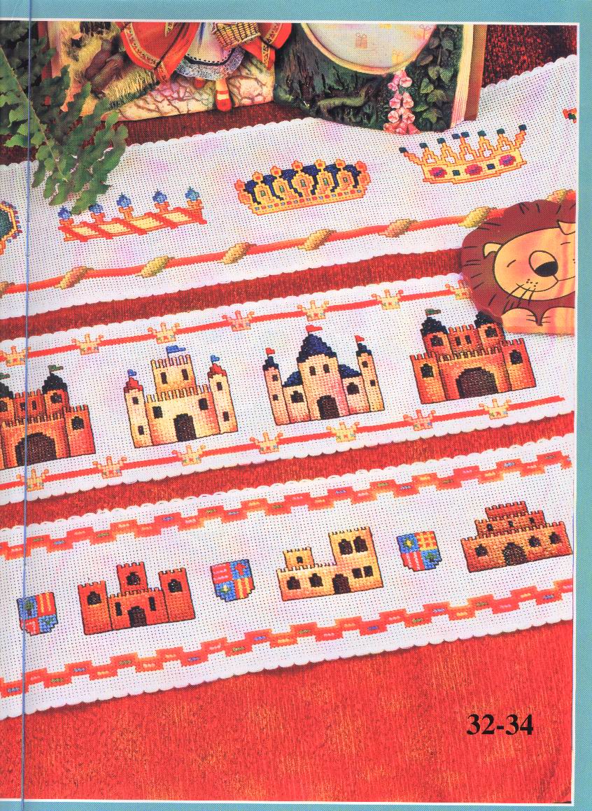 Schema punto croce Cenefas 26