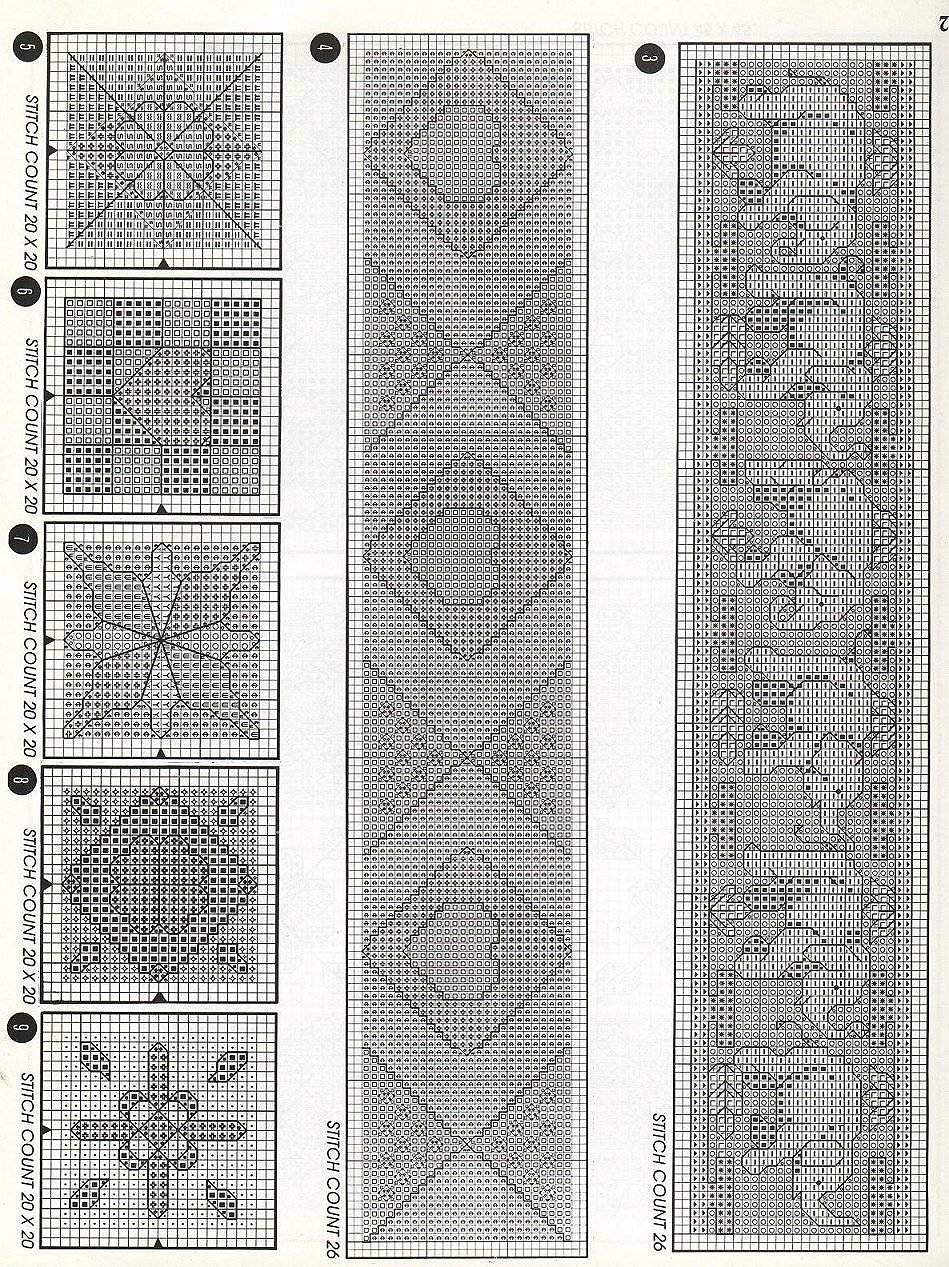 Schema punto croce Patchwork 03