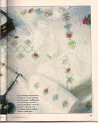 Schema punto croce Asciugamani Fiorelli 01