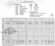 Schema punto croce Bordering On Towel 15