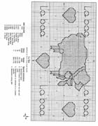 Schema punto croce Bordering On Towel 24