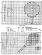 Schema punto croce Bordering On Towel 25