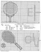Schema punto croce Bordering On Towel 26