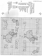 Schema punto croce Bordering On Towel 27