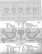 Schema punto croce Bordering On Towel 28