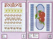 Schema punto croce Bordi Cucina 10