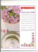 Schema punto croce Bordi Floreali 05