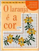 Schema punto croce Bordi Floreali 101