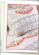 Schema punto croce Bordi Floreali 20