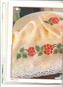 Schema punto croce Bordi Floreali 26