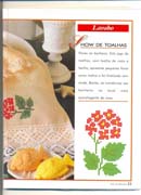 Schema punto croce Bordi Floreali 27