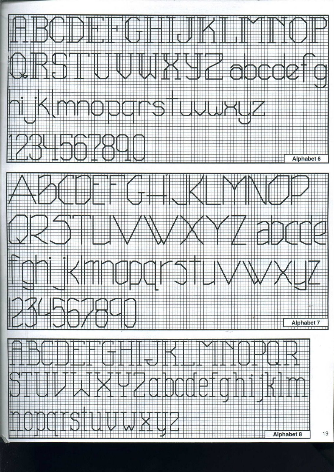 Schema punto croce Whats Your Sign 20