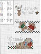 Schema punto croce Bordini 2c