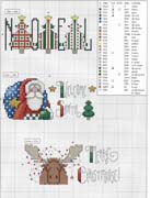 Schema punto croce Bordini 2d