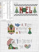 Schema punto croce Bordini 2e