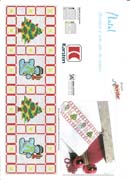 Schema punto croce Bordo Snowman