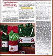 Schema punto croce Motivi Natale 1