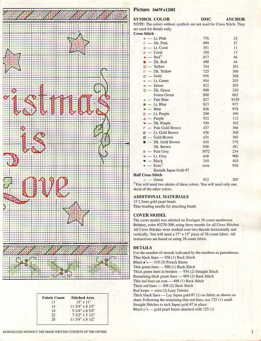 Schema punto croce Babbonatale Orsetto 1e