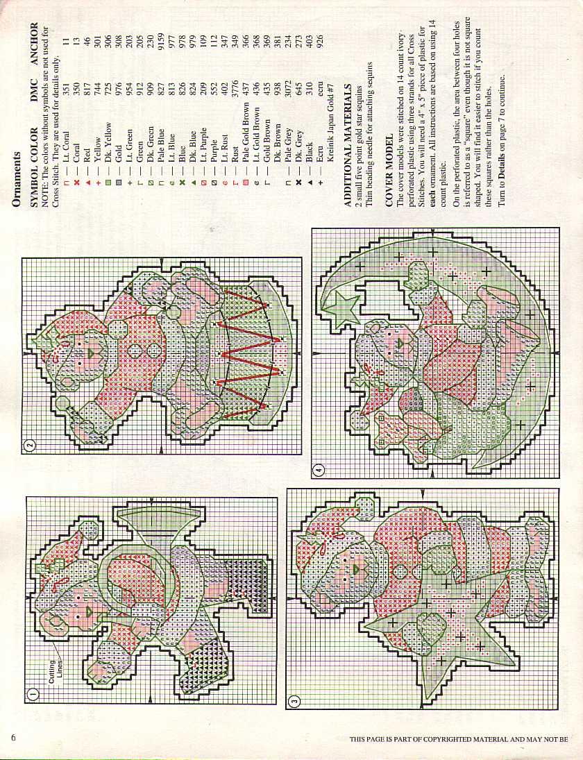 Schema punto croce Babbonatale Orsetto 1f