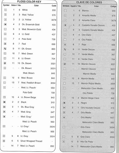 Schema punto croce Calza Animaletti Albero 1f