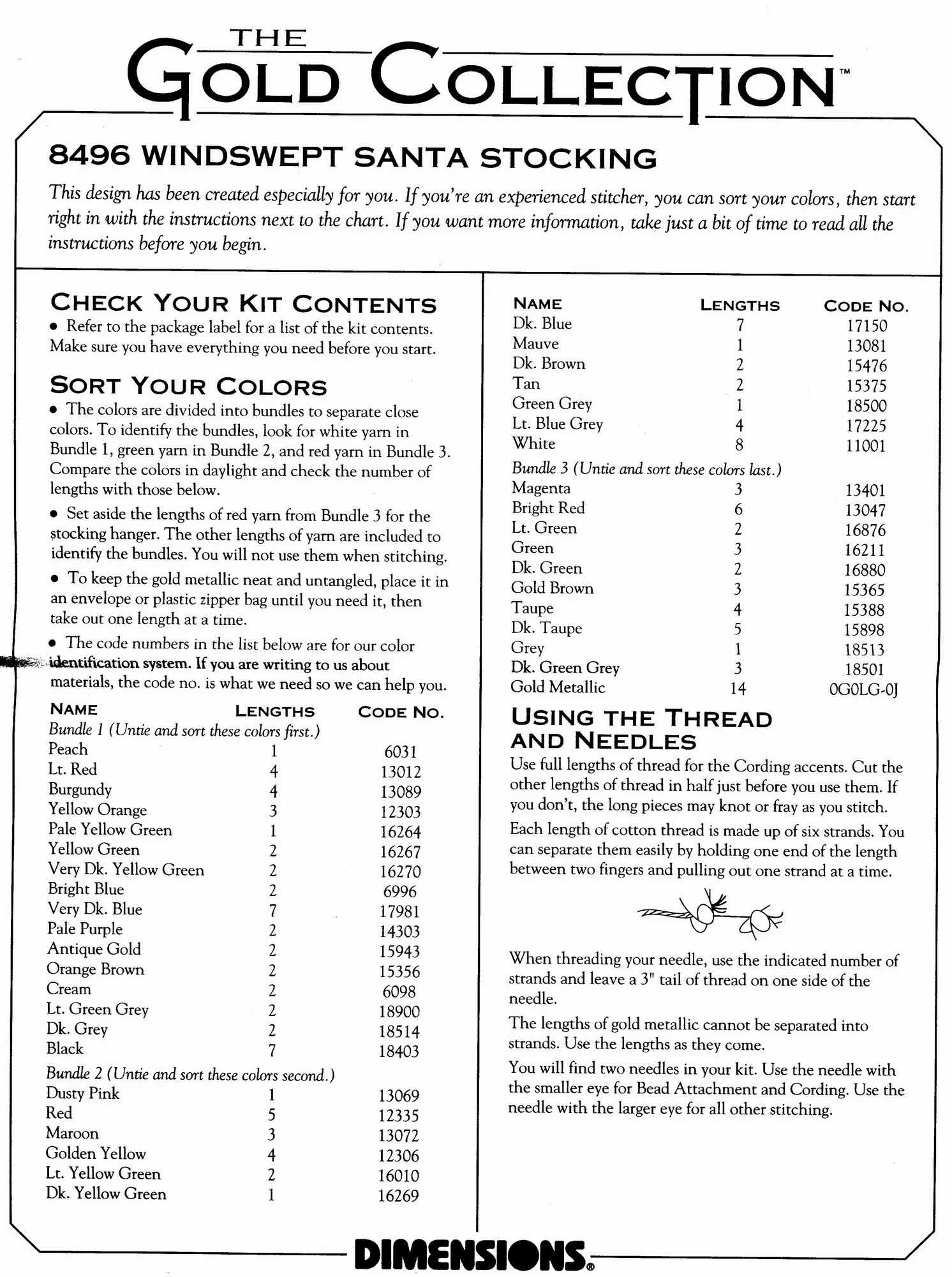 Schema punto croce Calza Babbonatale 3j