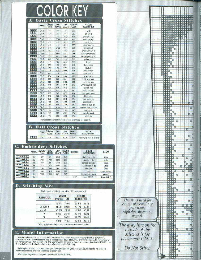 Schema punto croce Calza Soldato4