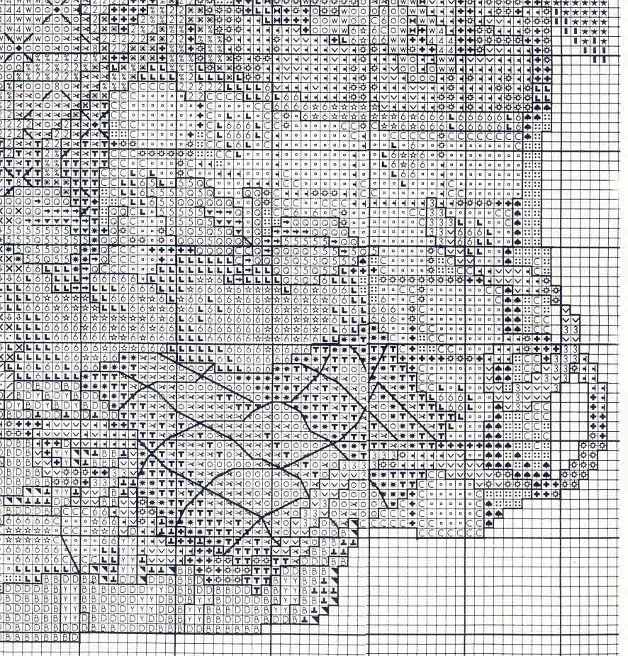 Schema punto croce Cuccioli Natale 2j