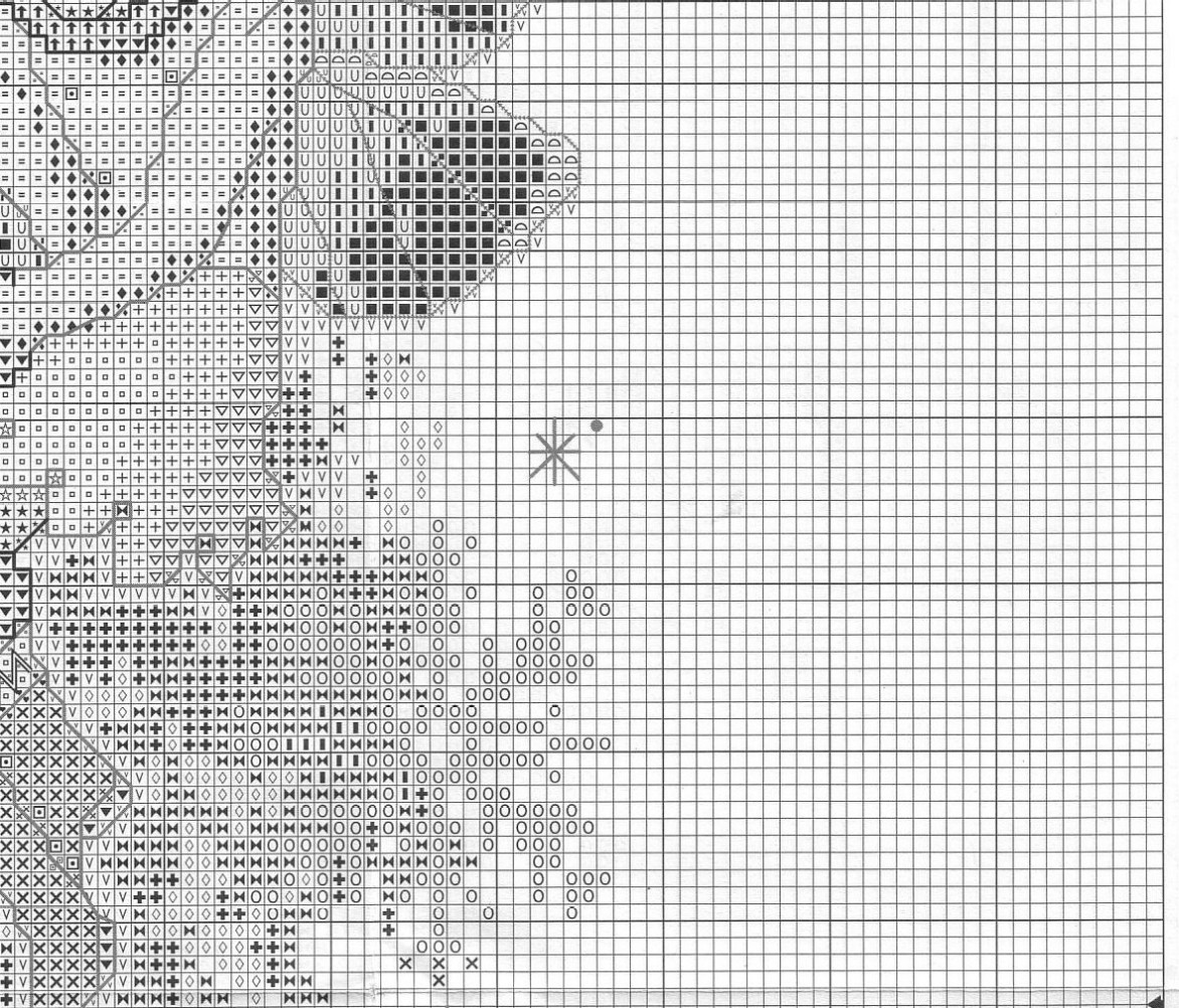 Schema punto croce Fate E Fiocchi Di Neve 4