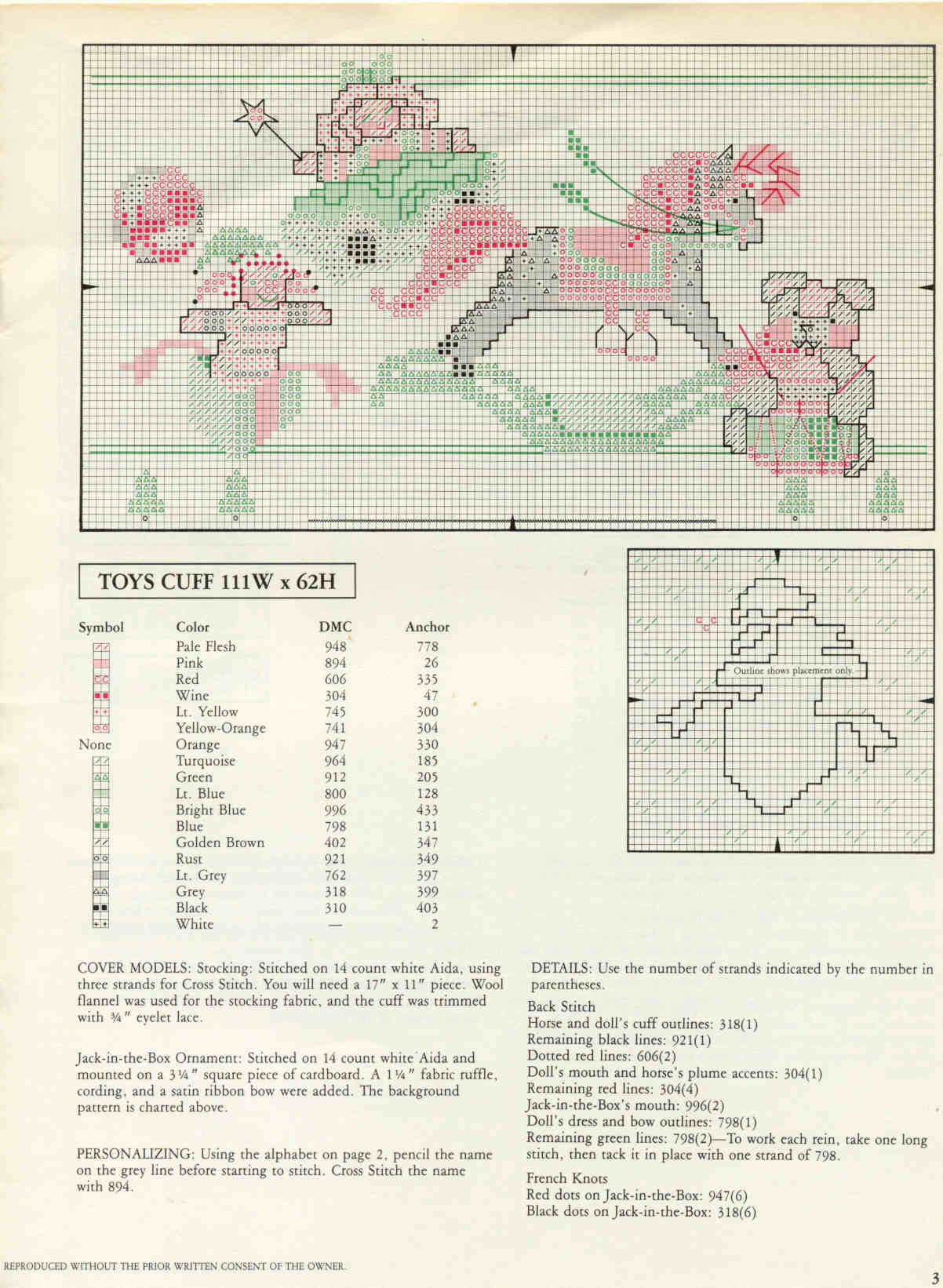 Schema punto croce Misto 2