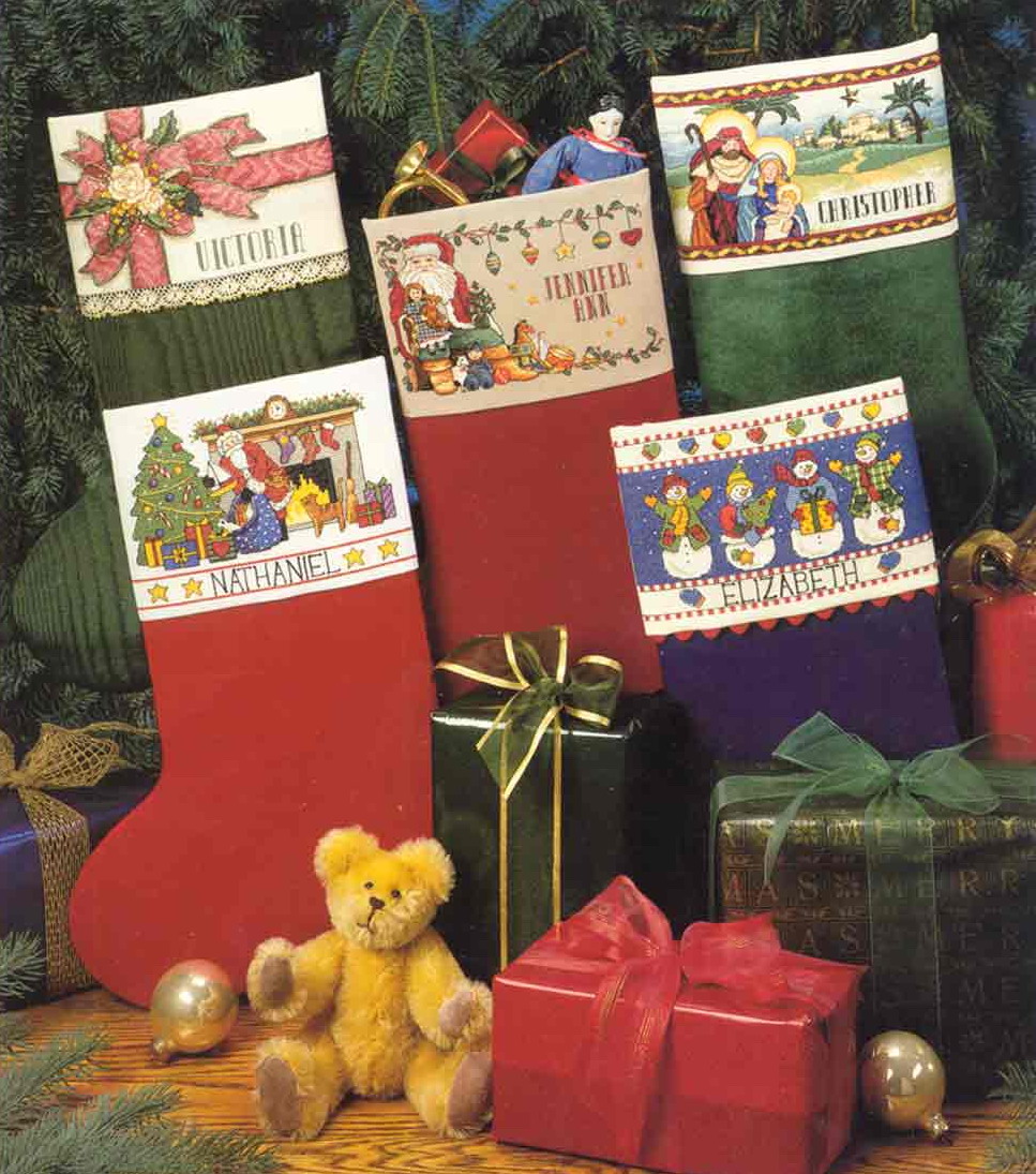 Schema punto croce Motivi Festa 1a