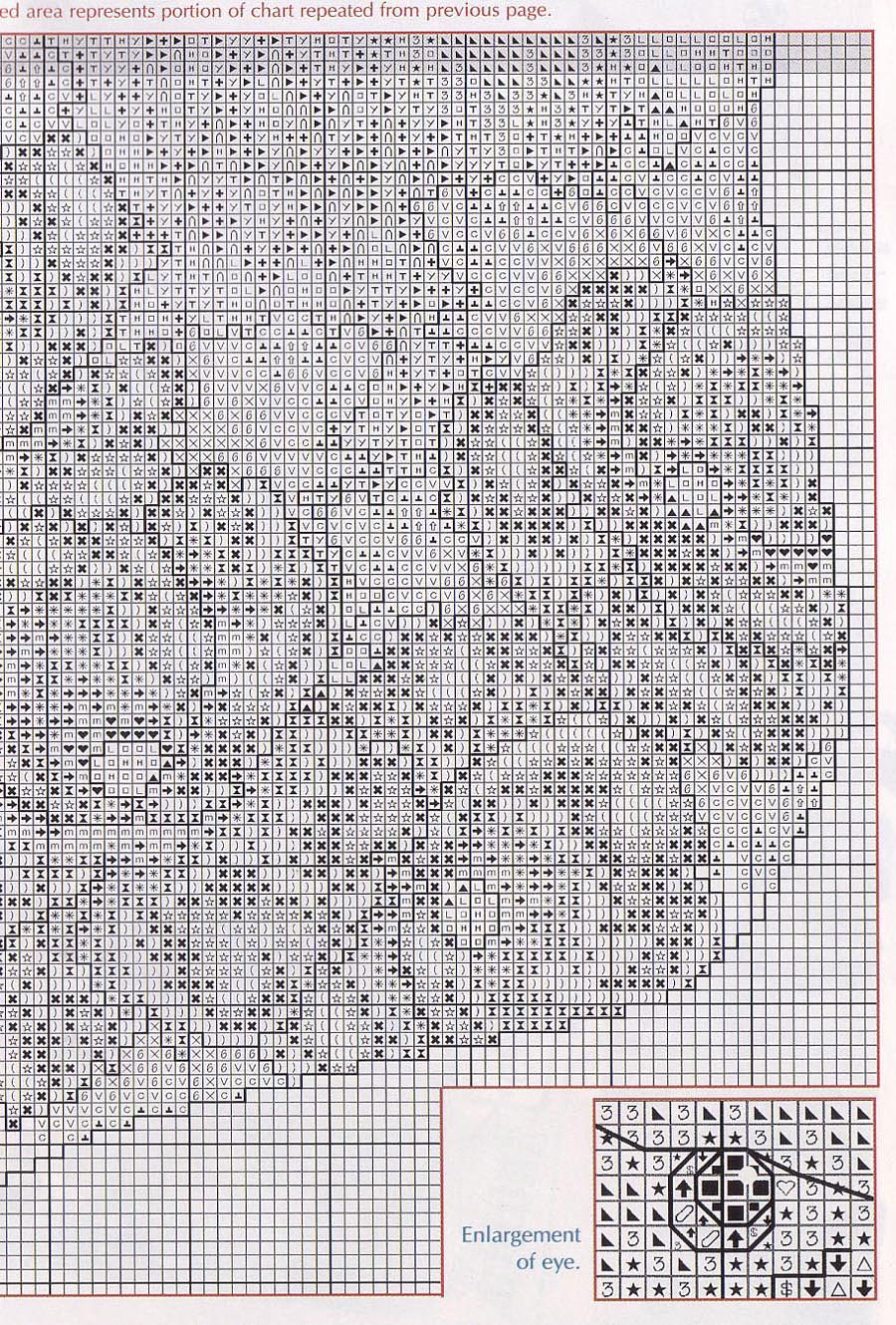 Schema punto croce Patriottici 04