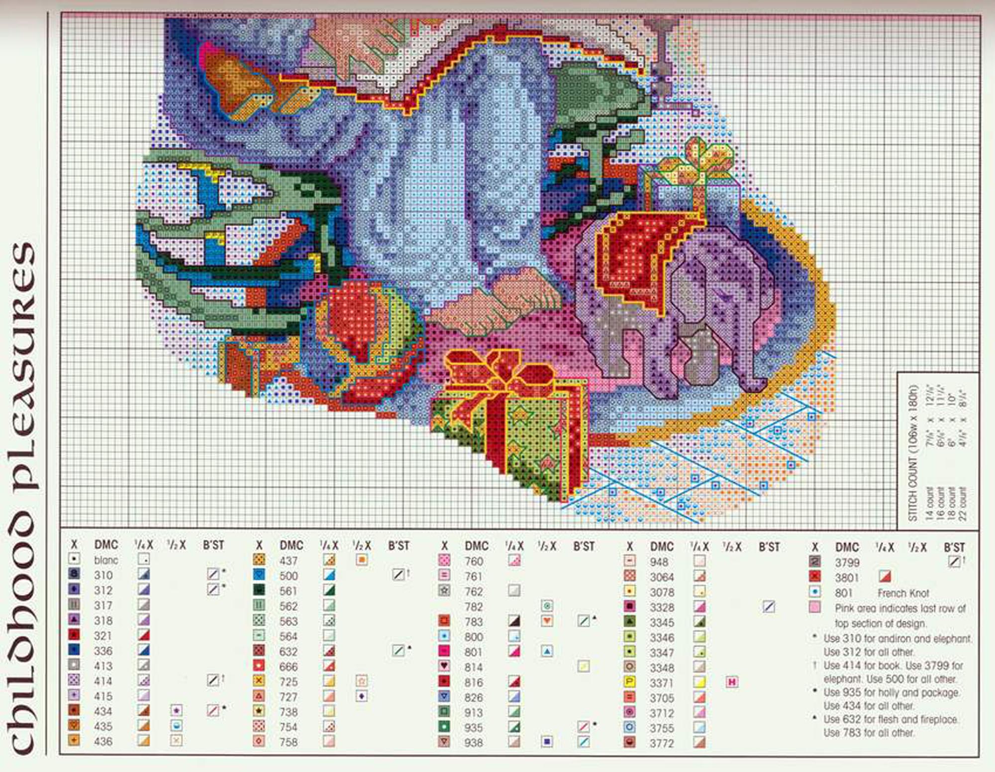 Schema punto croce Ragazza 1c