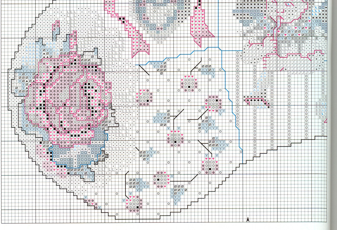 Schema punto croce Regale 6