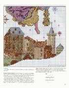 Schema punto croce Calza Angelo 4e