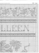 Schema punto croce Calza Angelo 5b