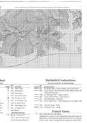 Schema punto croce Calza Angelo 5e