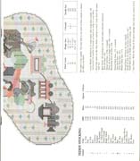 Schema punto croce Calza Babbo Orsi 1b