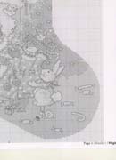 Schema punto croce Calza Babbonatale 15e