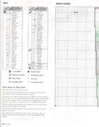 Schema punto croce Calza Gatto 2f