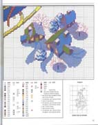 Schema punto croce Calza Slitta 2g