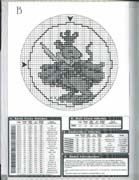 Schema punto croce Calza Soldato2